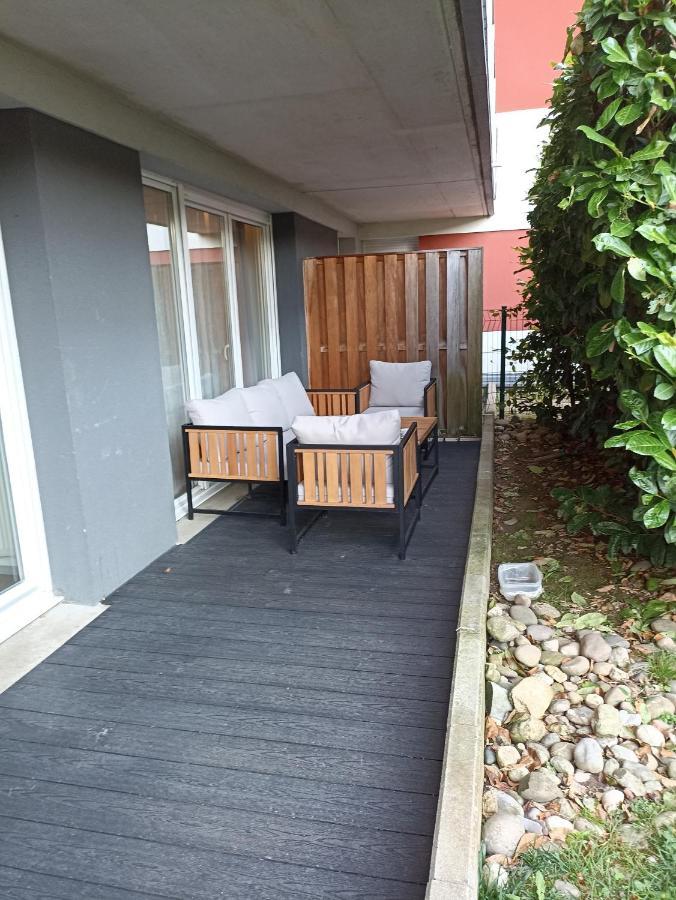 Tres Bel Appartement Rez De Jardin Appart De 53M2. Pfastatt Bagian luar foto
